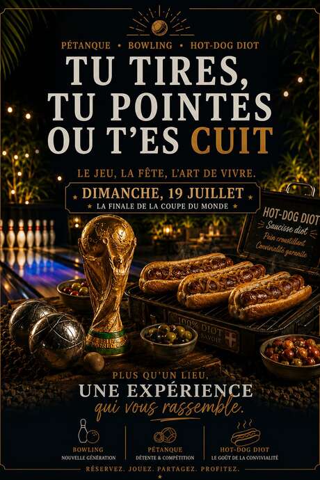 Tu tires, tu pointes ou tu es cuit !