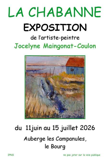 Exposition de l'artiste-peintre Maingonat-Coulon