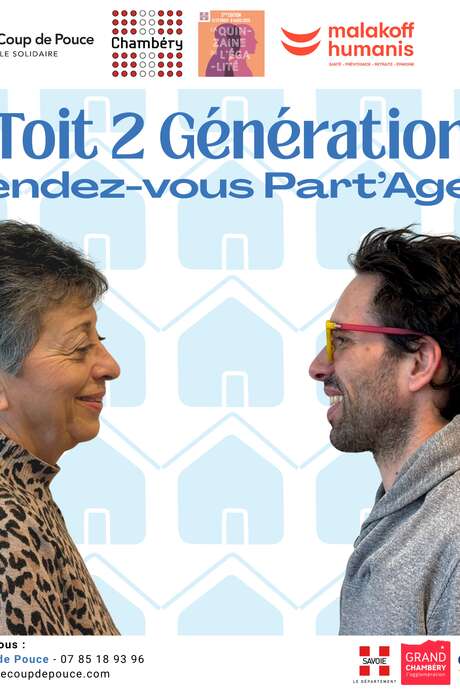 Conférence :  1 Toit 2 Générations : rendez-vous Part'Ages