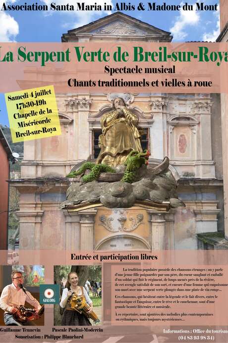 Musical – „Die grüne Schlange“ aus Breil-sur-Roya