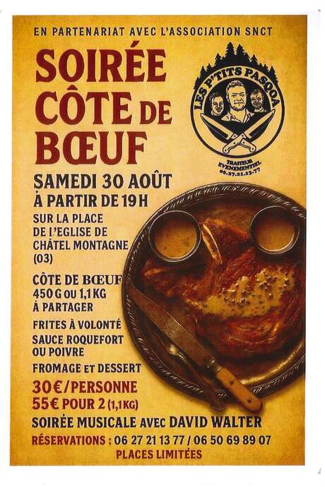 Soirée côte de boeuf