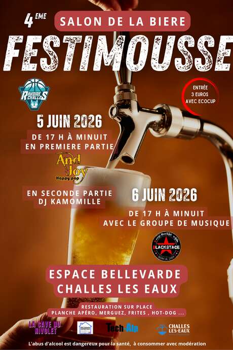 Festimousse le salon de la bière de Challes-les-Eaux