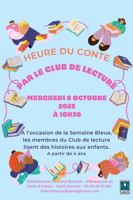 L'Heure du conte par le Club de lecture