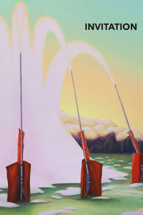 Vernissage de l'exposition "À demain", d'Adrien Fricheteau