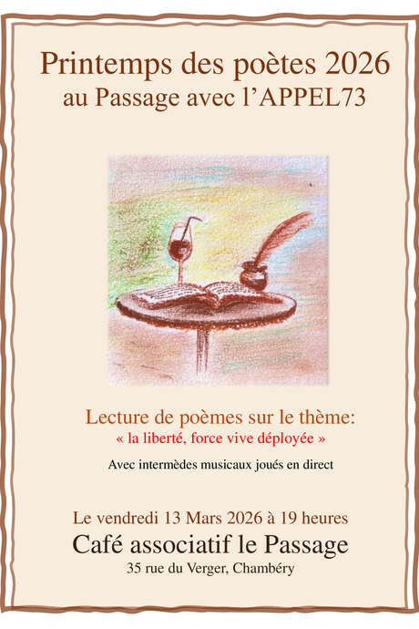 Printemps des poètes