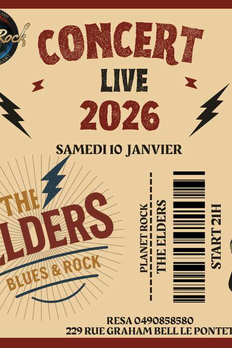 Concert Live The Elders