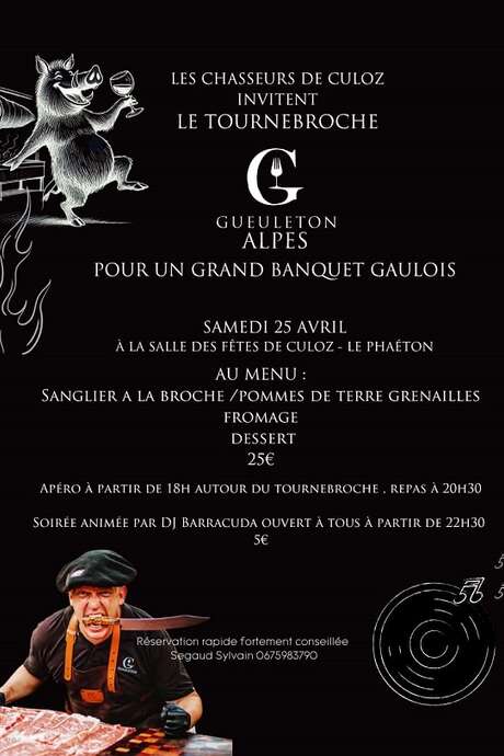 Grand banquet gaulois