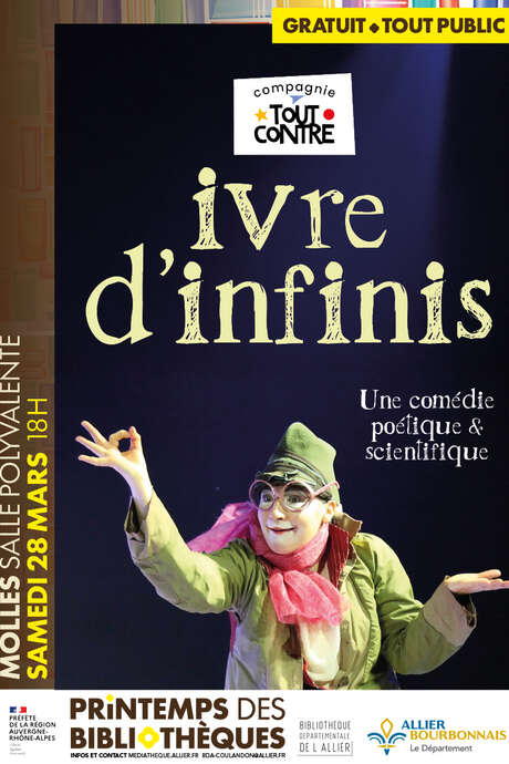Spectacle jeune public "Ivre d'infinis"