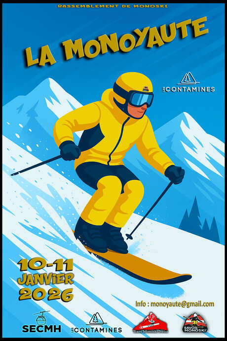 Monoyaute : rassemblement de monoski