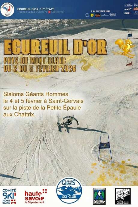 Ecureuil d'Or - Slaloms Géants