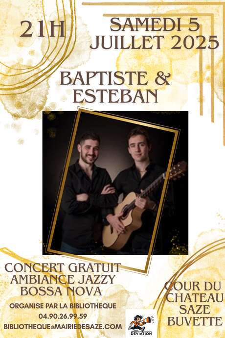 Concert Baptiste & Esteban