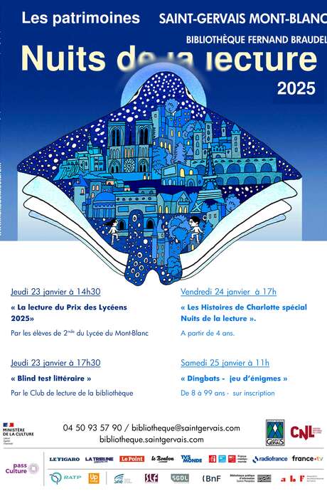 La lecture du Prix des lycéens - Les Nuits de la lecture 2025