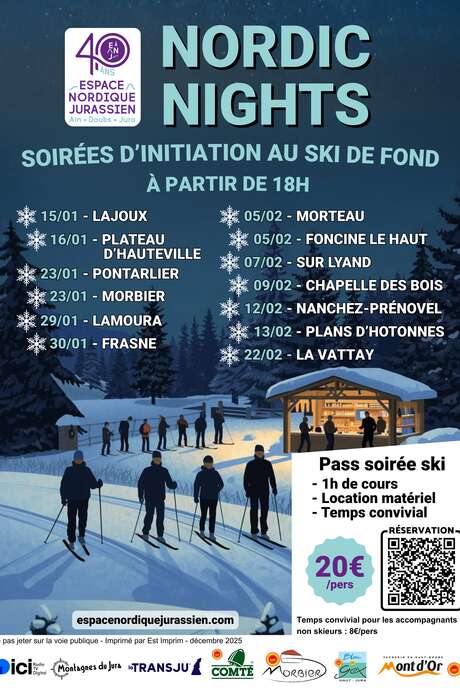 Nordic night aux Plans d'Hotonnes