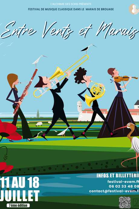 Festival Entre Vents et Marais: Musikalischer Spaziergang zum Fort