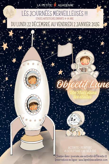 Les journées merveilleuses - Stages artistiques jeune public à La Petite Académie