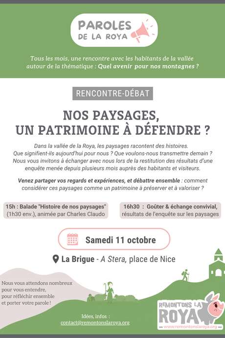 Nos paysages, un patrimoine à défendre ?