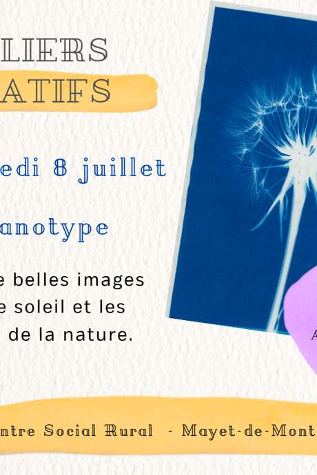 Atelier cyanotype