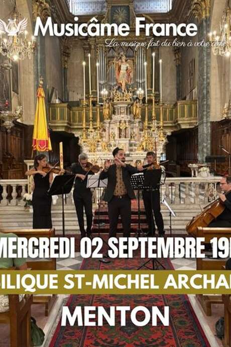 Concert à Menton: Ravel, Bach, Vivaldi, Cantemir, Rachmaninov, Puccini, Saint-Saëns
