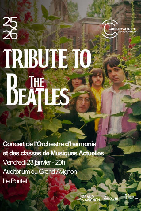 Tribute to the Beatles – Concert de l'Orchestre d’harmonie & Musiques actuelles