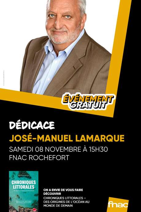 Dédicaces José-Manuel Lamarque, France Inter - Chroniques littorales
