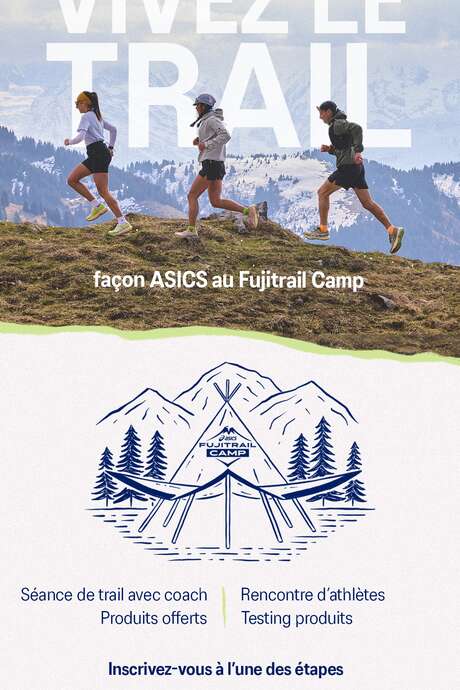 Montée du Nid d'Aigle x Asics au Fujitrail Camp