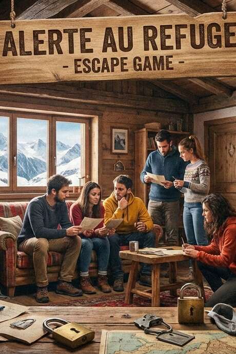 Escape Game : Alerte au refuge - spécial adolescent