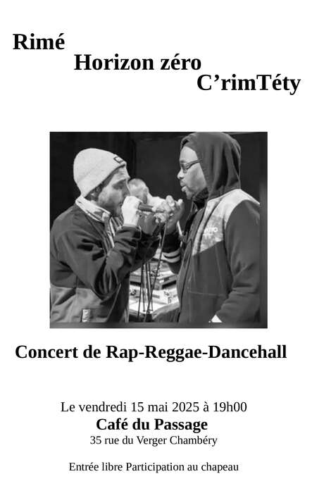 Concert Rap Reggae Dance-hall