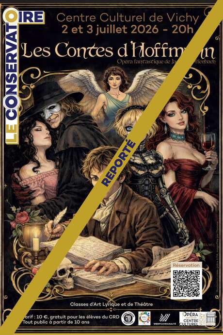 Les Contes d'Hoffmann - REPORTÉ