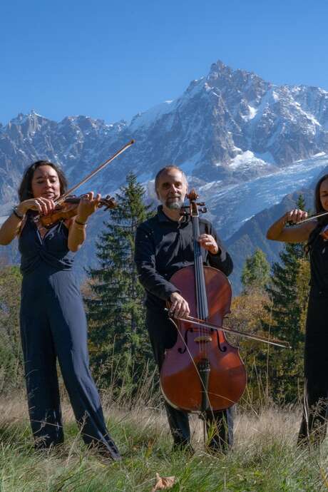 Inaugurazione di Saint-Gervais sous les Sakuras - Concerto del Quartetto Gabriel Loppé e Yumi Kitayama