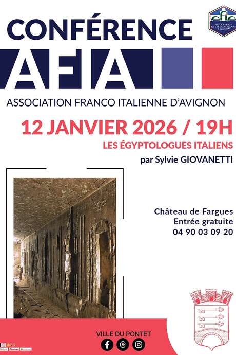 Conférence "Les égyptologues italiens"