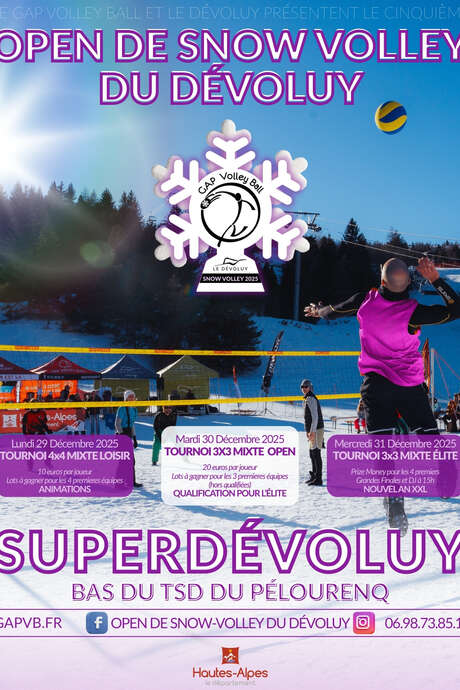 5e Tournoi Open de Snow Volley 5e Tournoi Open de Snow Volley