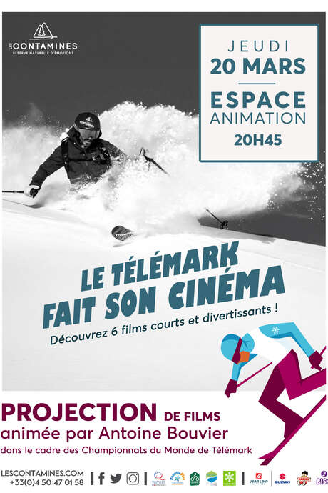 Soirée projection de films de télémark avec Antoine Bouvier
