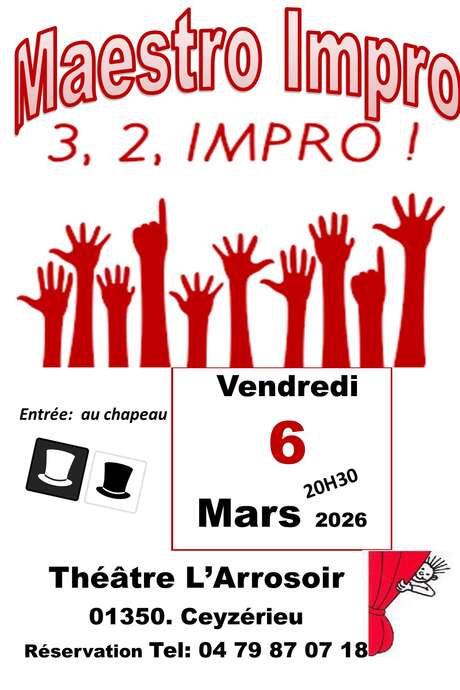 Théâtre : Maestro Impro