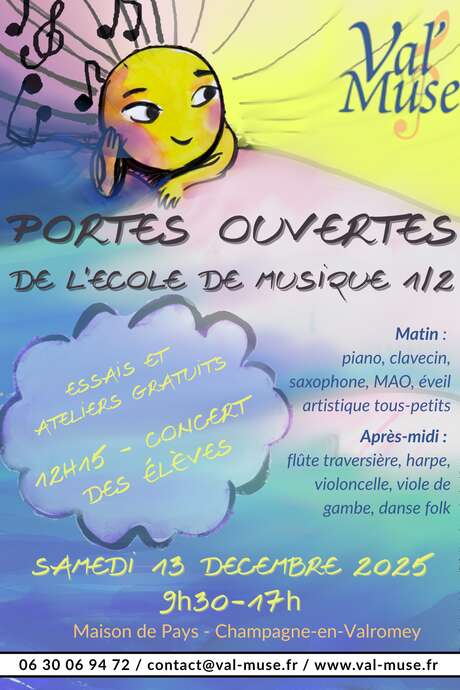 Portes ouvertes de l'école de musique Val'Muse