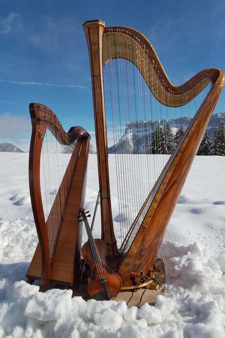 Concert de harpe et violon