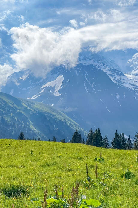 Randonnée du col de Voza à Bellevue