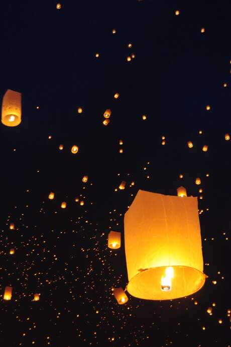 Torchlight parade