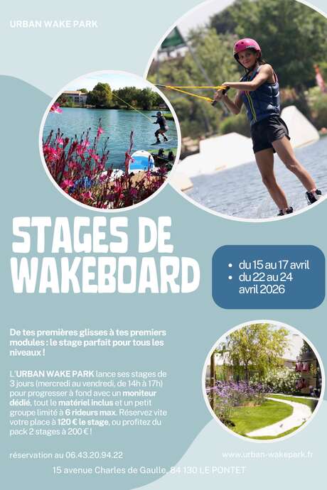 Stages de wakeboard
