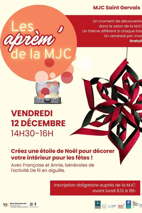 Les aprèm' de la MJC - Décoration de Noel