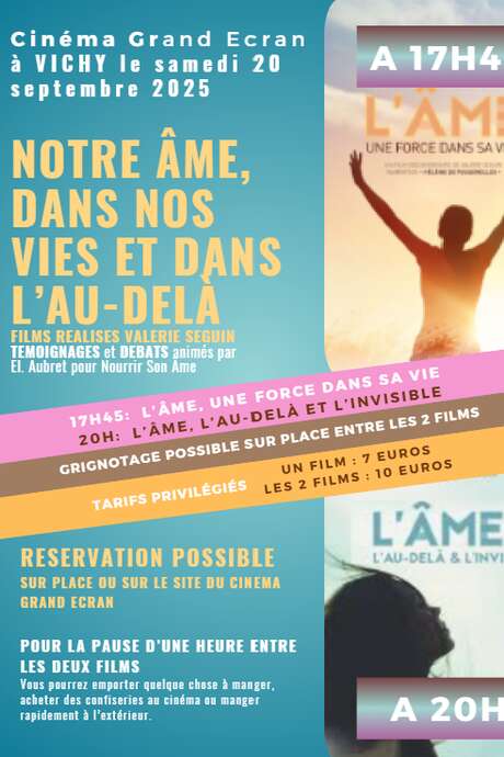 Projection du film "L'Ame une force dans sa vie"