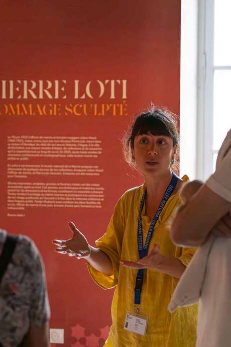 Rencontre avec la commissaire de l'exposition "Pierre Loti. Hommage sculpté."
