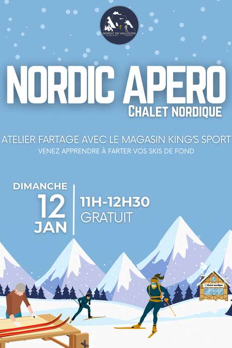 Nordic Apéro : Atelier Fartage avec le magasin KING'S SPORT