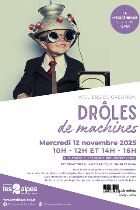 Creative workshops - Funny machines