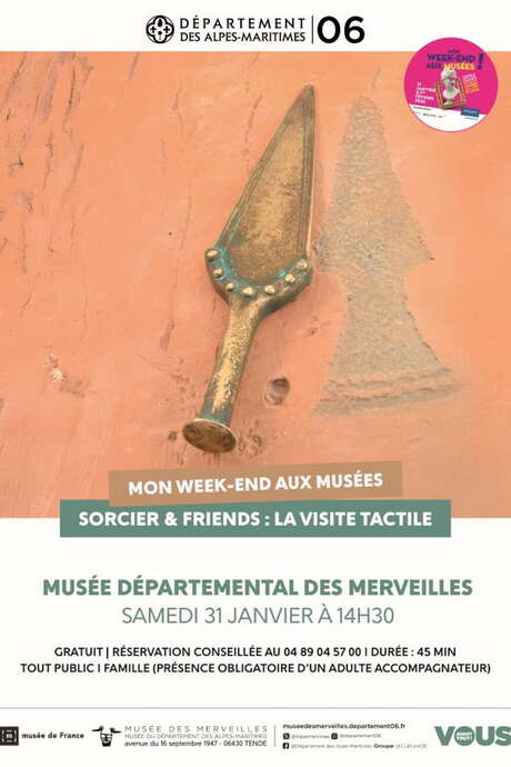 Sorcier & Friends: die taktile Führung im Musée départemental des Merveilles - Tende