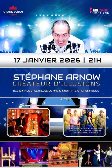 Spectacle de magie au cinéma