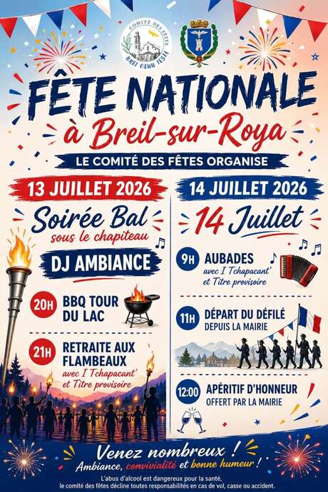 fête nationale du 14 juillet