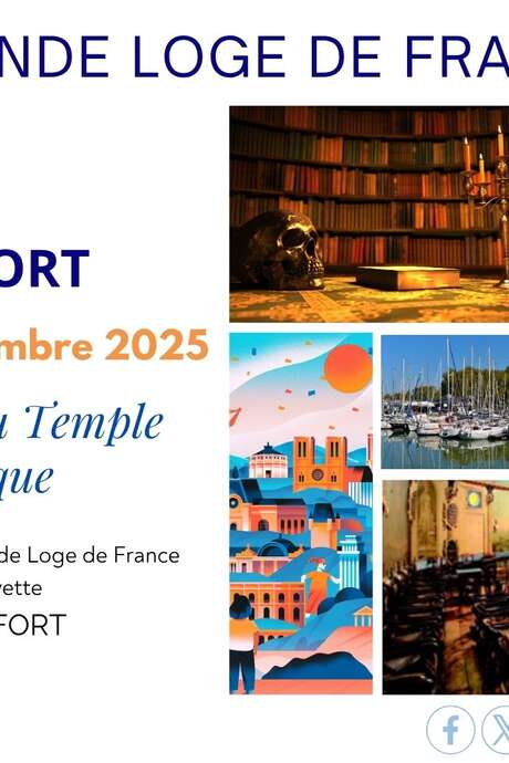 Journées européennes du patrimoine : temple et bibliothèque maçonnique