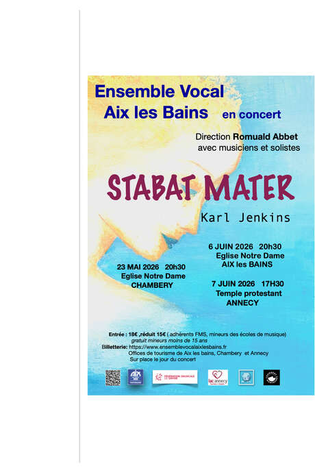 Concert de l'ensemble vocal d'Aix les Bains