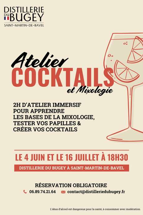​Atelier COCKTAILS & MIXOLOGIE