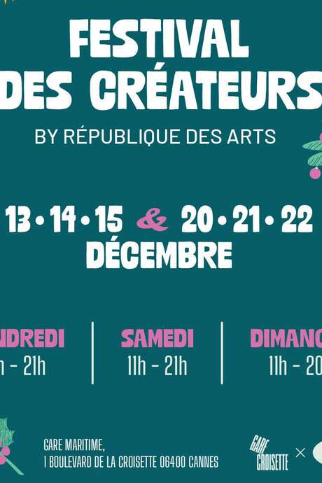 Festival des créateurs by République des Arts